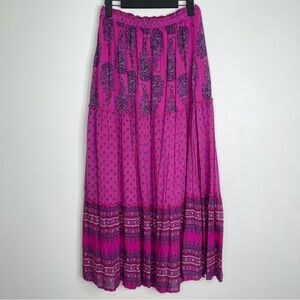 Old Navy Fuchsia and Purple Maxi Skirt